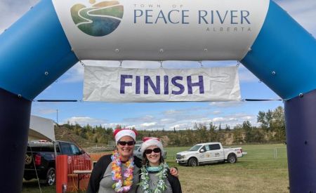 Peace River Inflatable Arch Finish Line