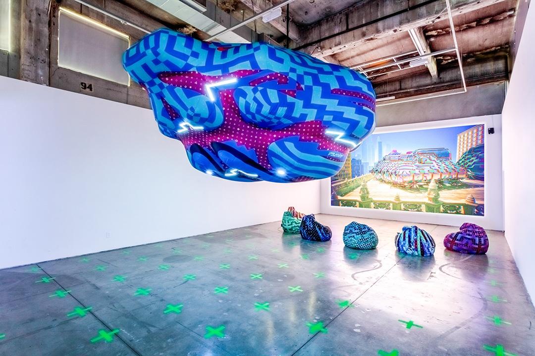 lifeforms.io Immersive Custom Inflatable SCI-ARC Brain