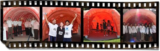 Inflatable Colons at Community Events