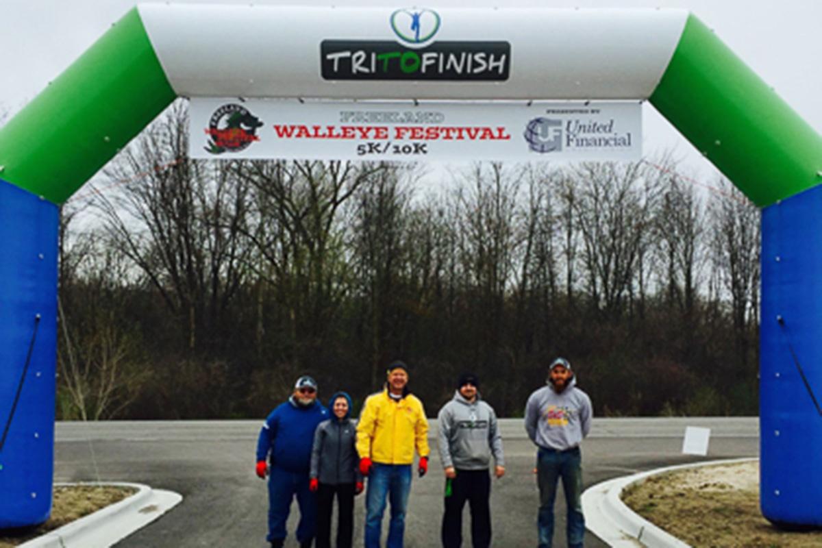 TriToFinish Inflatable Arch