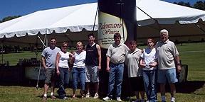 Valenzano Inflatable Wine Bottle at Wine Festival