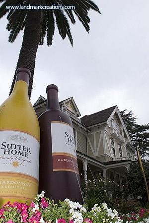 Sutter Home Inflatable Wine Bottles
