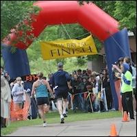 Inflatable Arch at Vacation Sports Racing Event