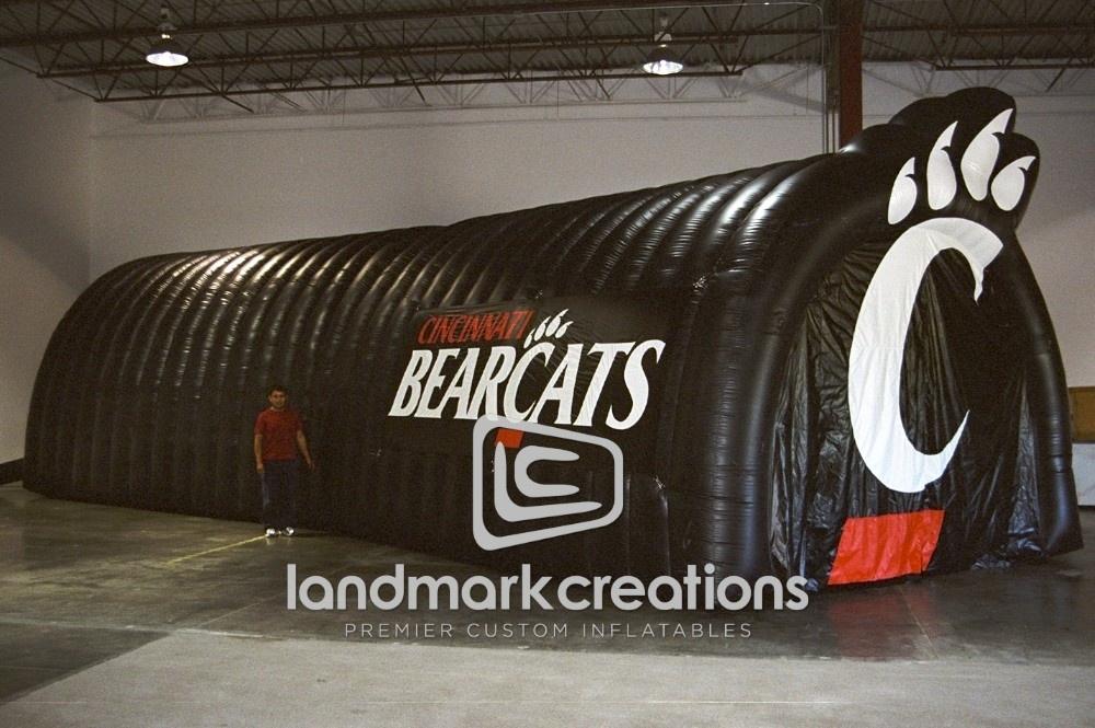 Inflatable Tunnel for Cincinnati Bearcats