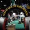 PDQ Inflatable Heaphones at Trade Show