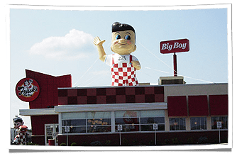 Frisch's Big Boy Restaurants' Inflatable Mascot