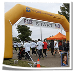 The Cure Starts Now Inflatable Arch