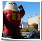 E-Z Rent to Own Inflatable Mascot