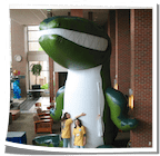 Mosasaurus Inflatable Dinosaur