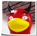 Devil Duck Character