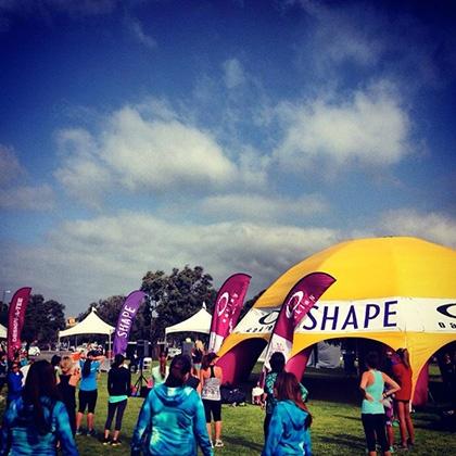 SHAPE Diva Dash Inflatable Tent