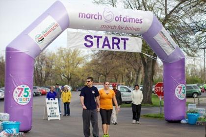 March of Dimes Inflatable Archway
