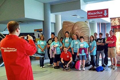 Carnegie Science Center's Inflatable Elephant