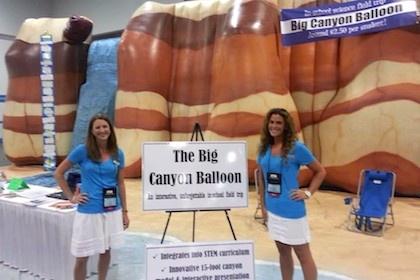 Inflatable Grand Canyon Visiting School