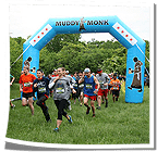 Muddy Monk Archway at Trail Run