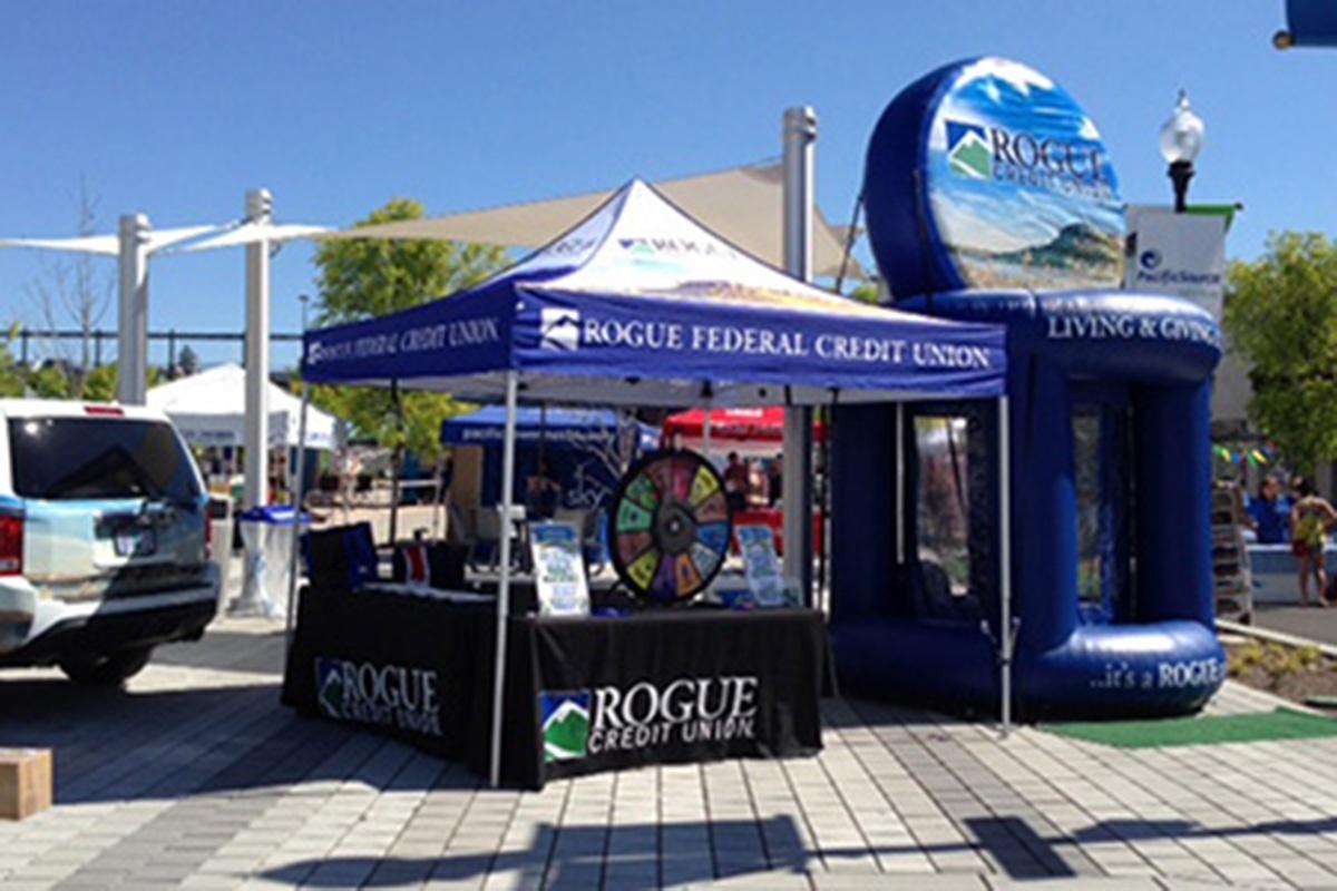 Rogue Credit Union Cash Booth