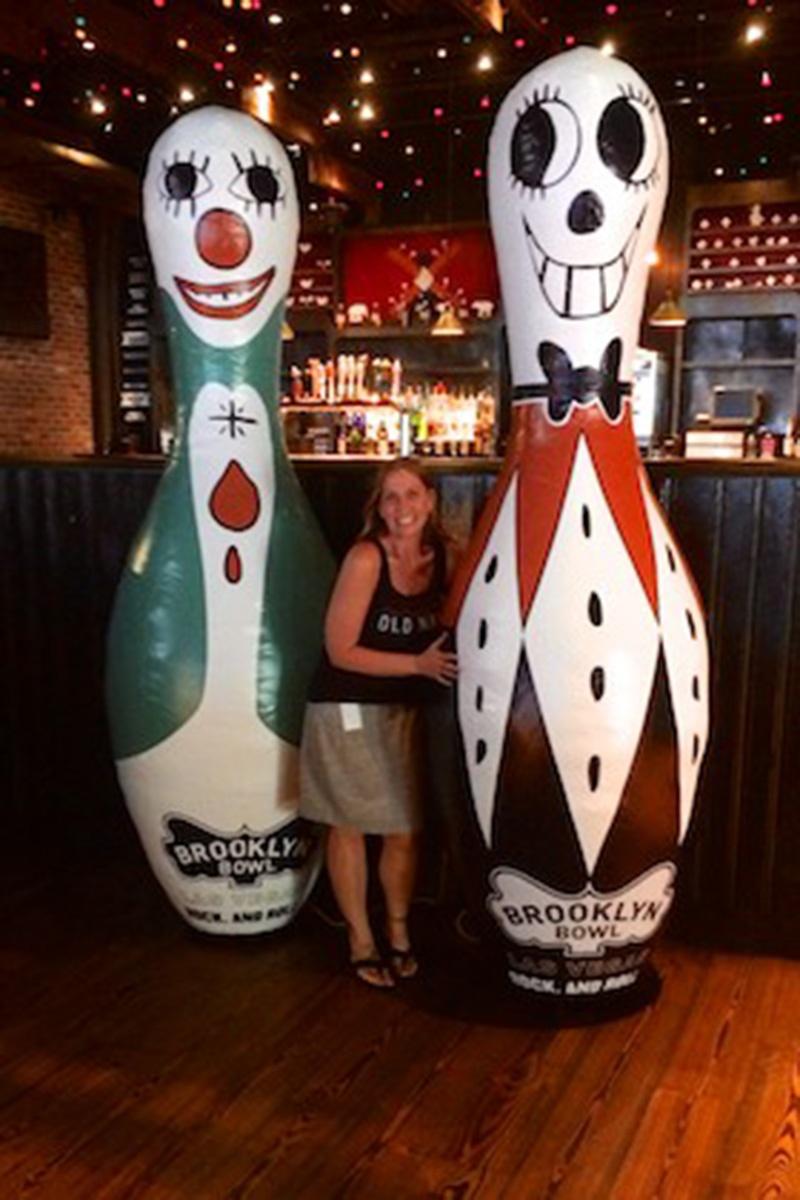 Brooklyn Bowl Inflatable Pins