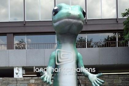 Inflatable GEICO Gecko Mascot