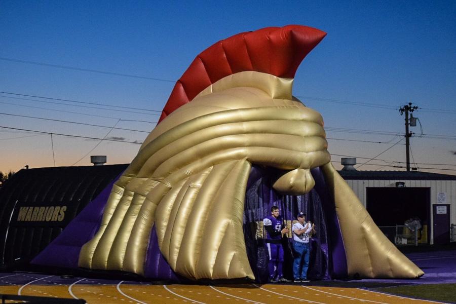 inflatable warrior tunnel