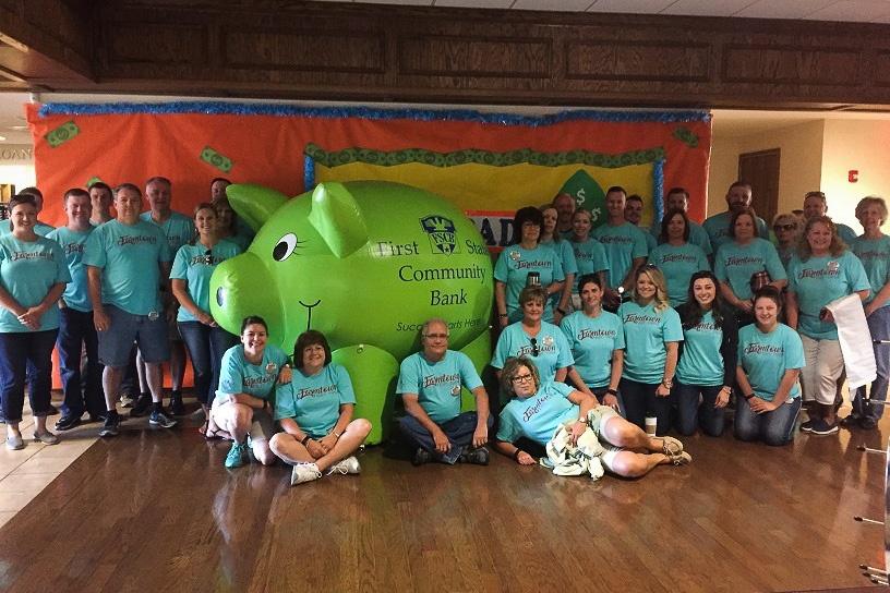 Green Piggy Bank 