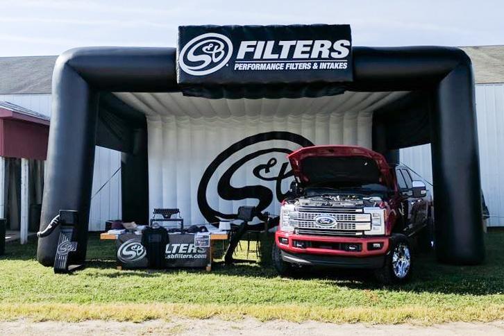 S & B Filters Display Tent